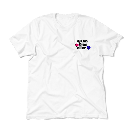 ça va bien aller • t-shirt unisex • blanc