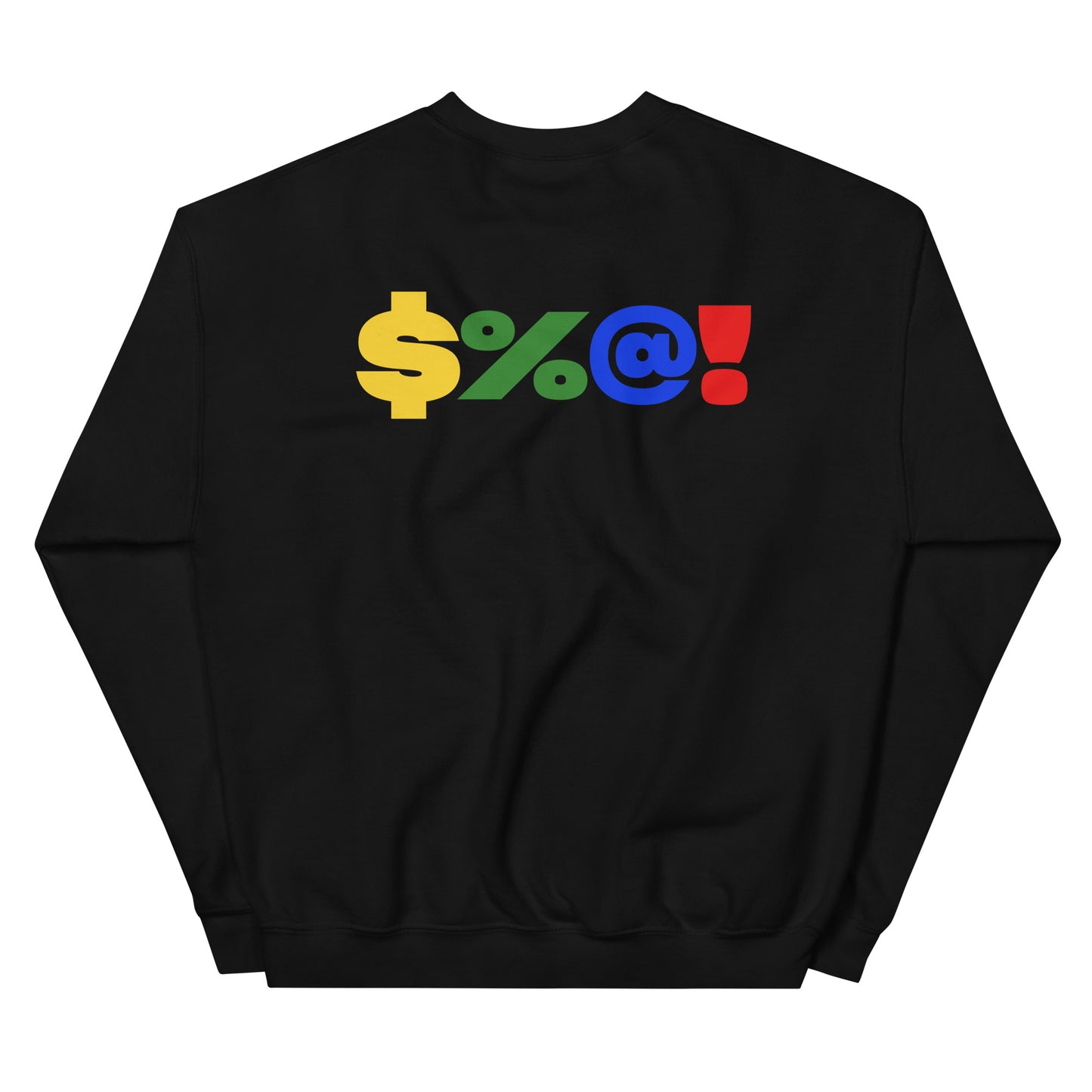 $%@! • coton ouaté unisex • noir